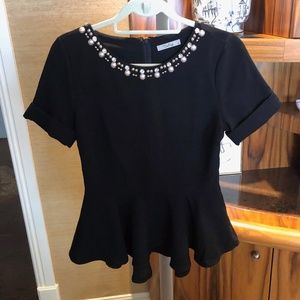 Darling peplum top